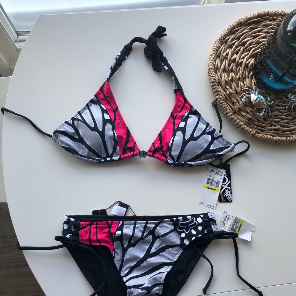 SOLD Fox Racing Swim Fly Moto Bikini Swimsuit